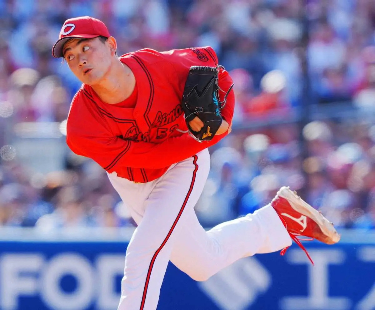 【画像・写真】広島・岡本駿　雨天中止続きの難しい調整も「しっかり休めたので体は万全」　さあ先発初勝利だ