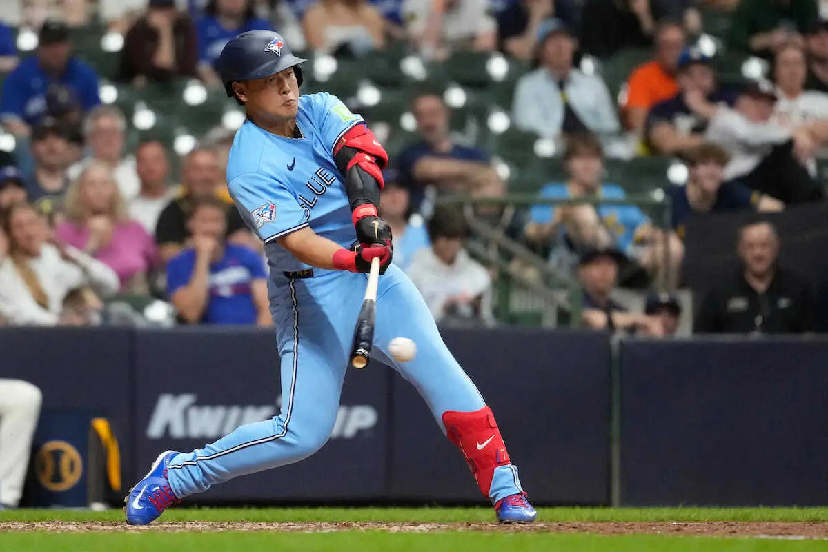 【画像・写真】Bジェイズ・岡本和真、2戦連続ノーヒット　初めて一塁で先発も快音響かずチームは連敗