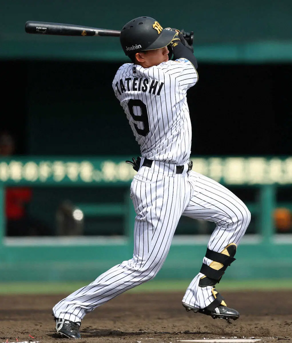 【画像・写真】阪神　ドラ1・立石正広が復帰後初安打をマーク！　左手首関節炎から復帰3試合目で快音