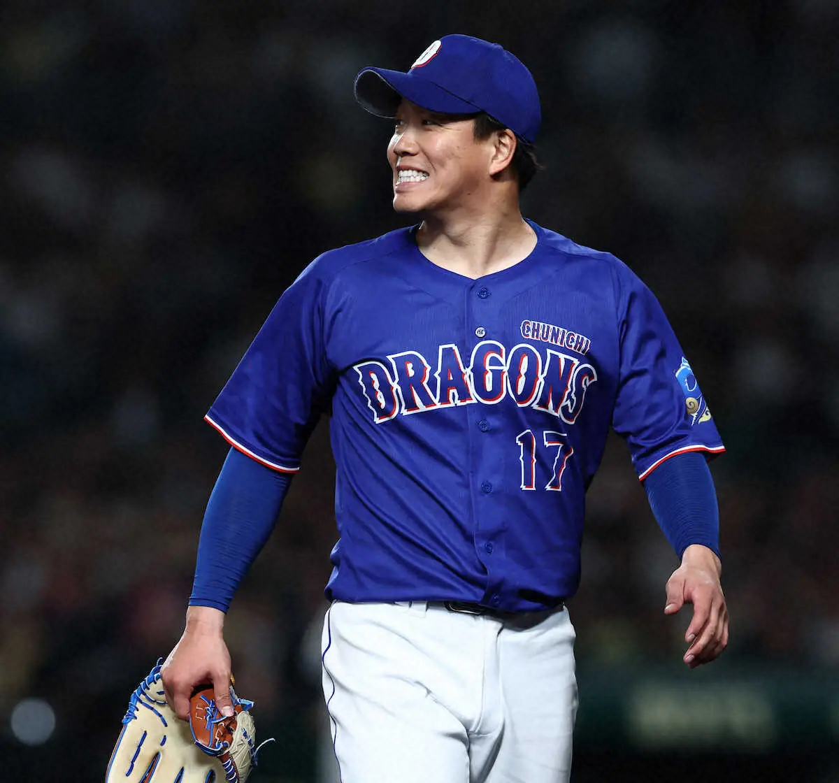 【画像・写真】中日・柳裕也　不運…粘投も6回無死、外野手の落球から追いつかれて白星逃す