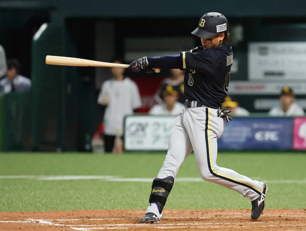 【画像・写真】オリックス・渡部遼人が大暴れ　プロ初本塁打を含む1試合6出塁、打率・647