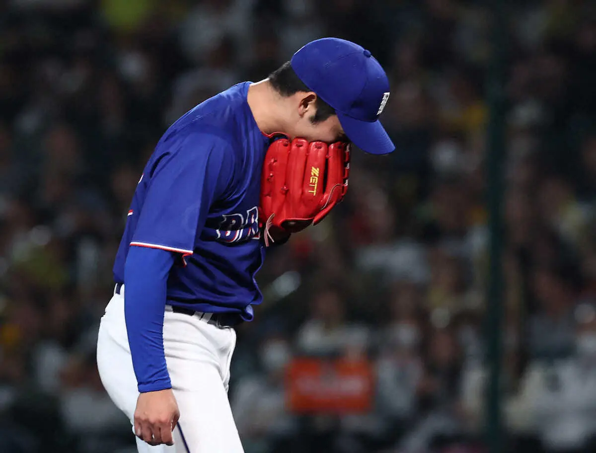 【画像・写真】中日　根尾昂が痛恨被弾　1―1の7回、阪神・森下に勝ち越しソロ浴びる　今季6試合目で初失点