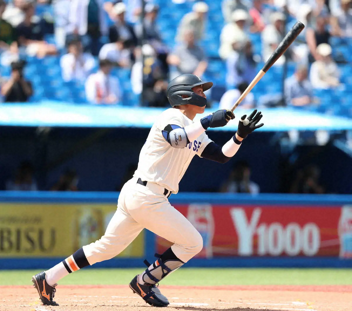 【画像・写真】法大の新怪物・井上和　2戦連発、2試合で8打点の大活躍も「まず優勝です」