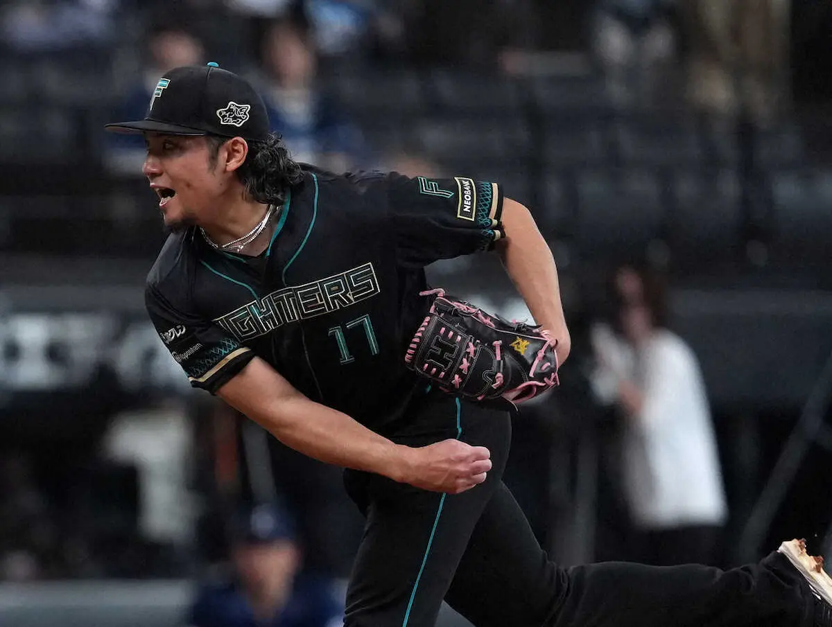 【画像・写真】日本ハム・伊藤大海　チームメートに感謝の2勝目　8安打許すも6回2失点粘投