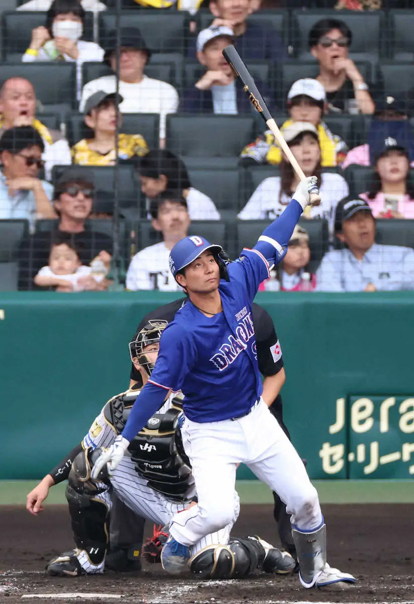【画像・写真】阪神　湯浅京己が“幼なじみ”の中日・石伊とプロ初対戦　互いにニヤリ…結果は先輩が貫禄の勝利