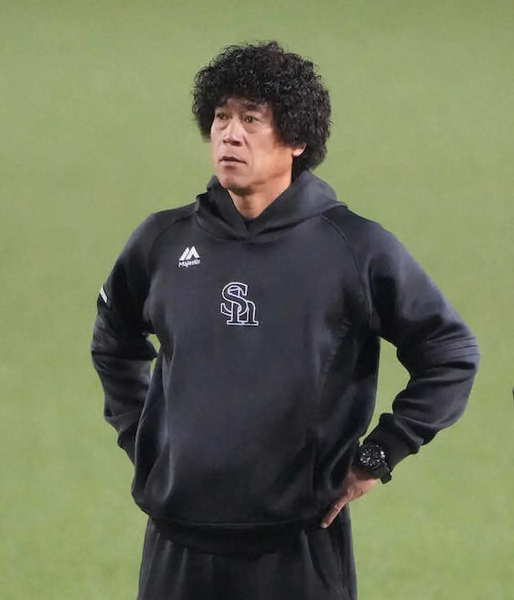 【画像・写真】ソフトバンク・城島健司CBOがドラフト1位指名・佐々木麟太郎を生視察　4月上旬に米国で