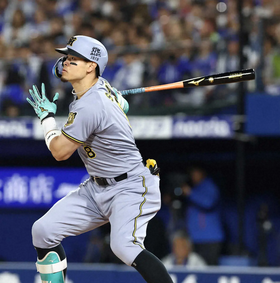 【画像・写真】阪神・佐藤輝明　日本記録超え驚異の81本ペース！　二塁打3本で猛打賞　今季21戦で早くも12本！