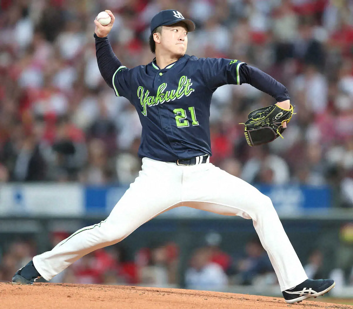 【画像・写真】ヤクルト　接戦落とし貯金10逃す　池山監督「ツキもカープに味方した」　吉村は6回2失点粘投