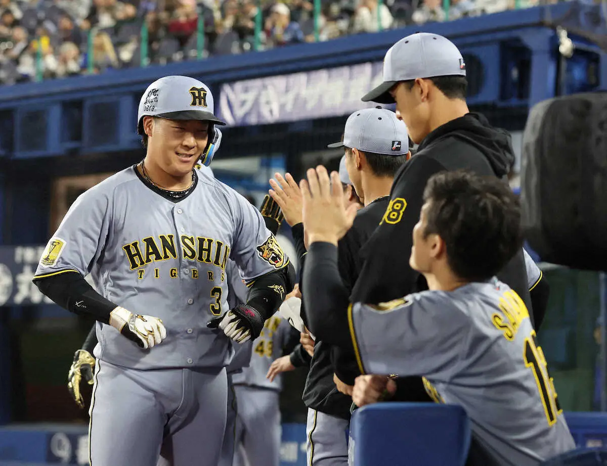 【画像・写真】阪神・大山悠輔　スロースターターのイメージ払拭　セ界の満弾一番乗り！好相性のハマスタ21発目
