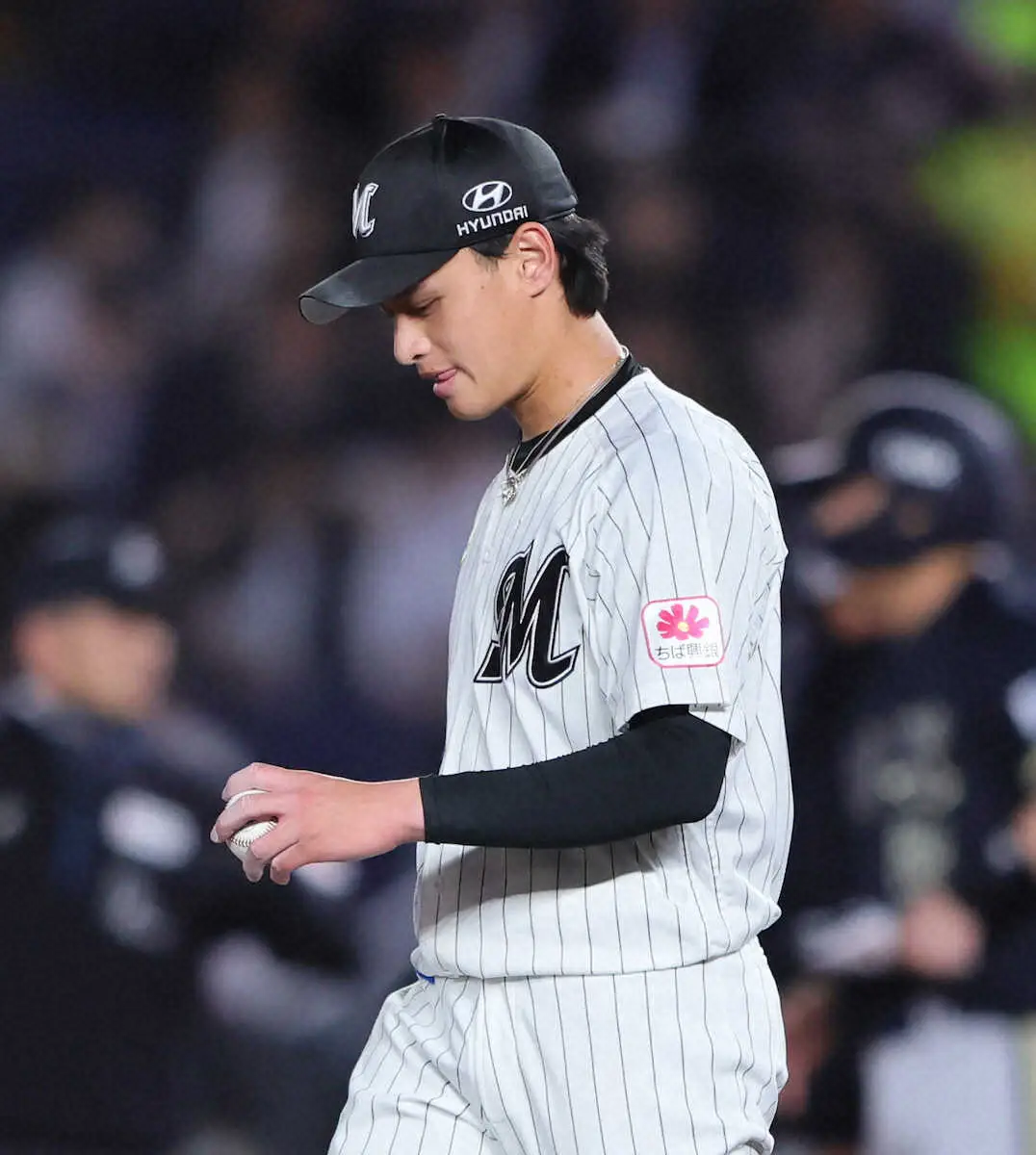 【画像・写真】ロッテ・毛利4回2/3を4失点でプロ初黒星　打線は散発3安打で援護できず