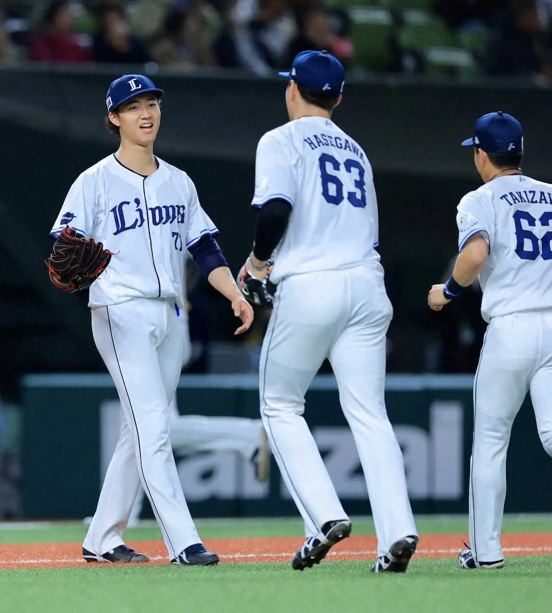 【画像・写真】西武・菅井信也　4度目登板も今季初白星はお預け　5回1失点粘投に「自分の球を投げられた」