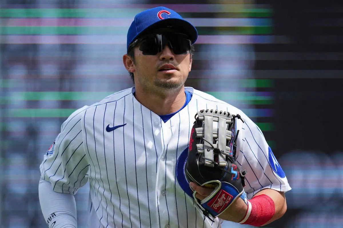 【画像・写真】フィリーズ戦に「4番・右翼」で先発出場したカブス・鈴木（AP）