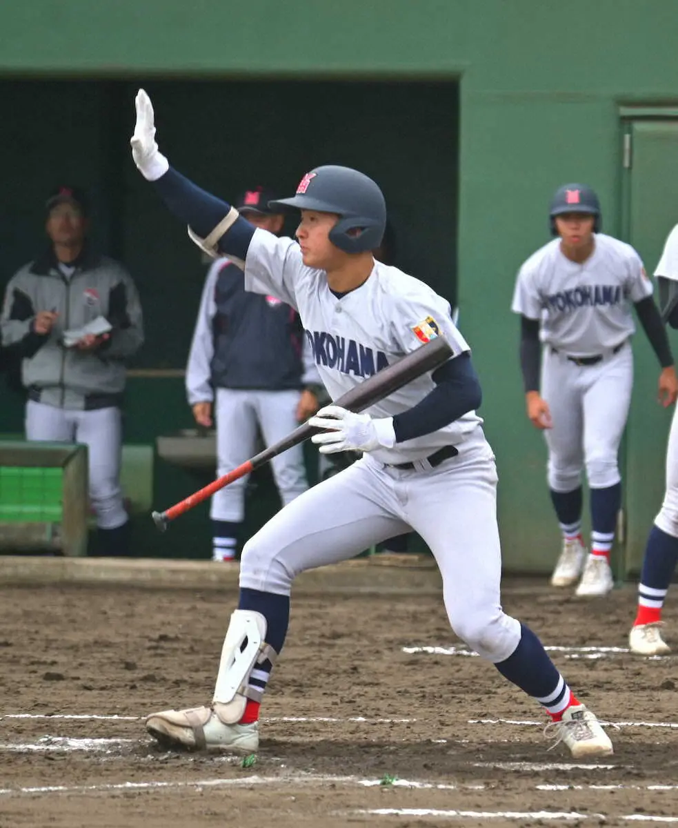 【画像・写真】横浜のプロ注目遊撃手・池田聖摩「気愛を胸に頑張りたい」高校日本代表候補合宿で深めた自信
