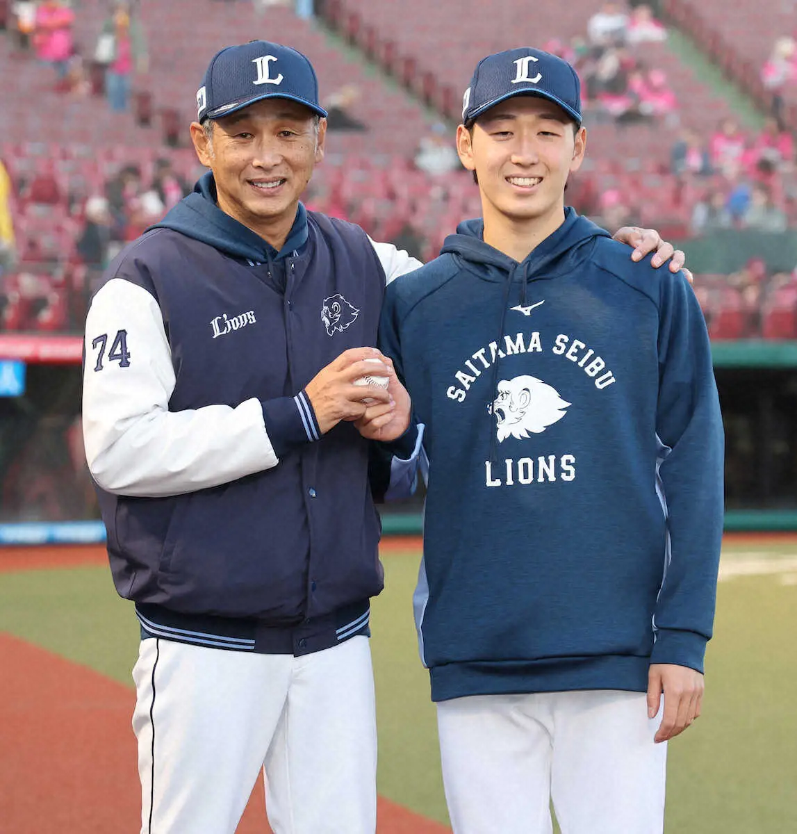 【画像・写真】西武2年目の篠原響がプロ初勝利「うれしい」　ウイニングボールは「親にあげたい」