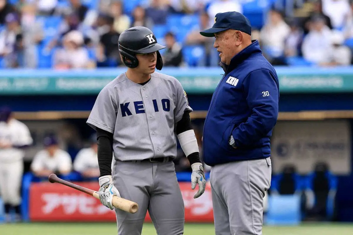 【画像・写真】慶大が今季初黒星　明大打線につかまる