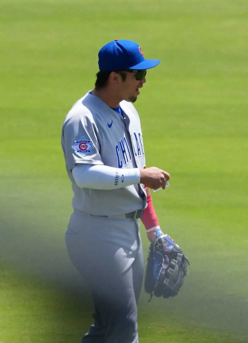 【画像・写真】鈴木誠也　大谷から再三のあいさつを“無視”　直後に好捕で敵地盛り上がる