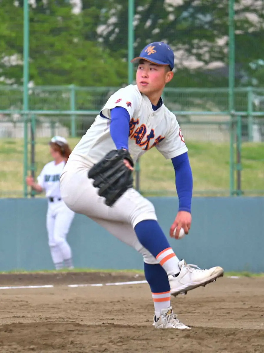 【画像・写真】盛岡大付のエース左腕・須藤悠真が快投　10季ぶり甲子園目指す夏へ「もう一度強いモリフを取り戻したい」