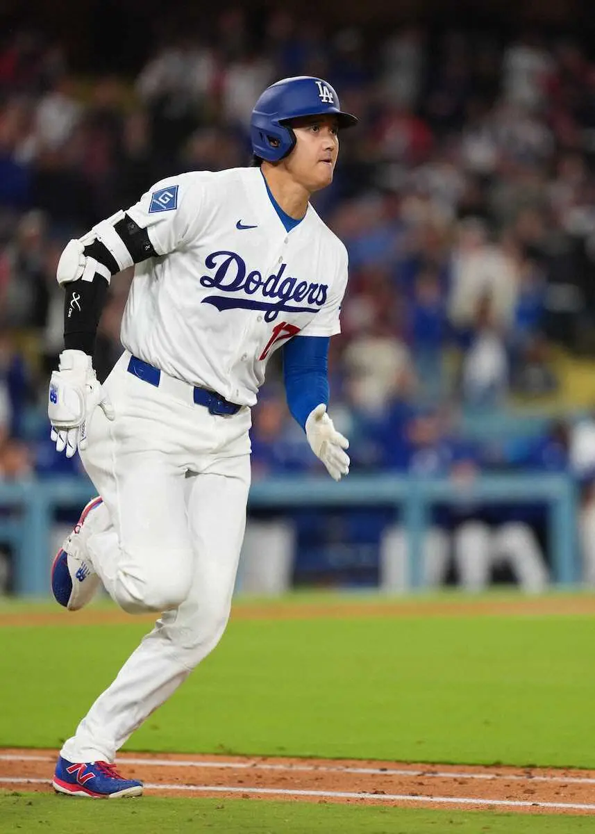 【画像・写真】大谷翔平　9回土壇場で2試合連続3安打記録　タッカーのサヨナラ打呼び込む値千金の適時二塁打