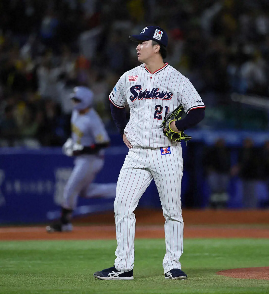 【画像・写真】ヤクルト吉村貢司郎「悔い残る」今季2勝目　5回4失点で降板「少しでも長いイニングを投げないと」