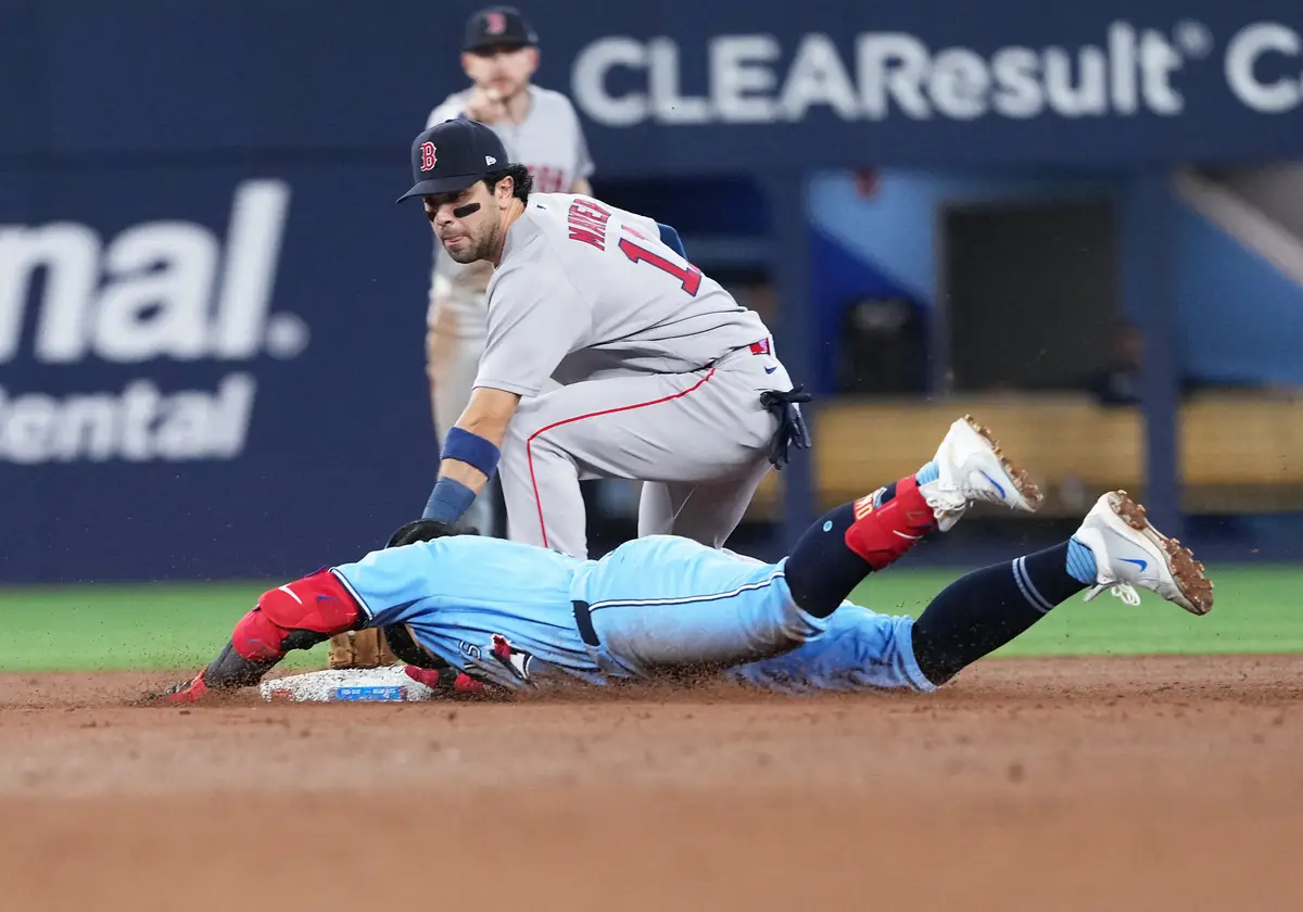 【画像・写真】ブルージェイズ・岡本　初決勝打！“ディズニー仲間”レッドソックス吉田との侍対決制す
