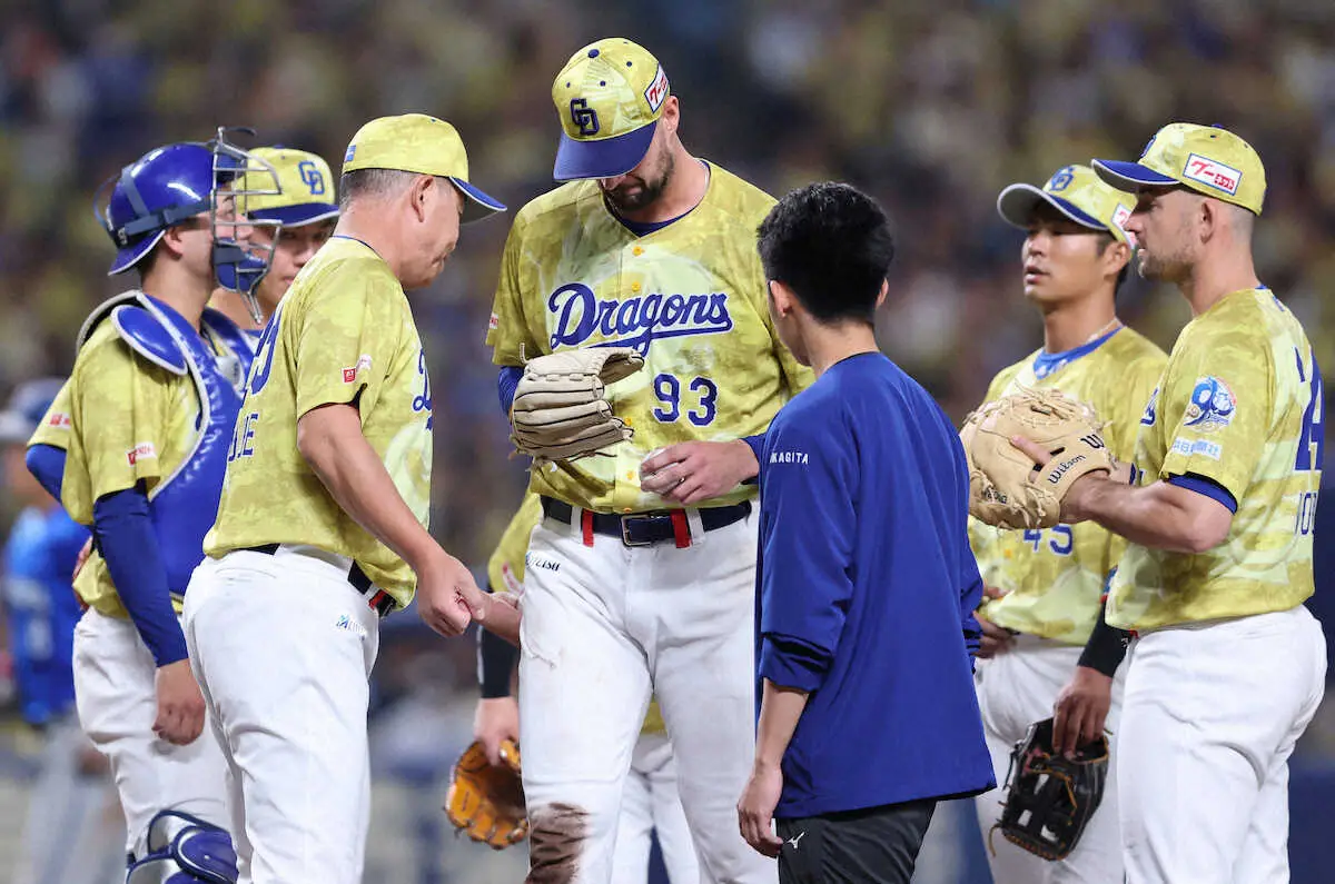 【画像・写真】中日　今季5度目の連敗で借金「11」　4月は8勝15敗　先発・マラーは7回途中4失点「悔しい降板」