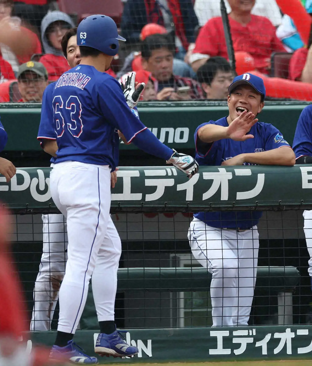 【画像・写真】中日・大野雄大　「鬼門」マツダで通算100勝目の権利得て降板　6回無失点に打線が奮起し7回に4得点
