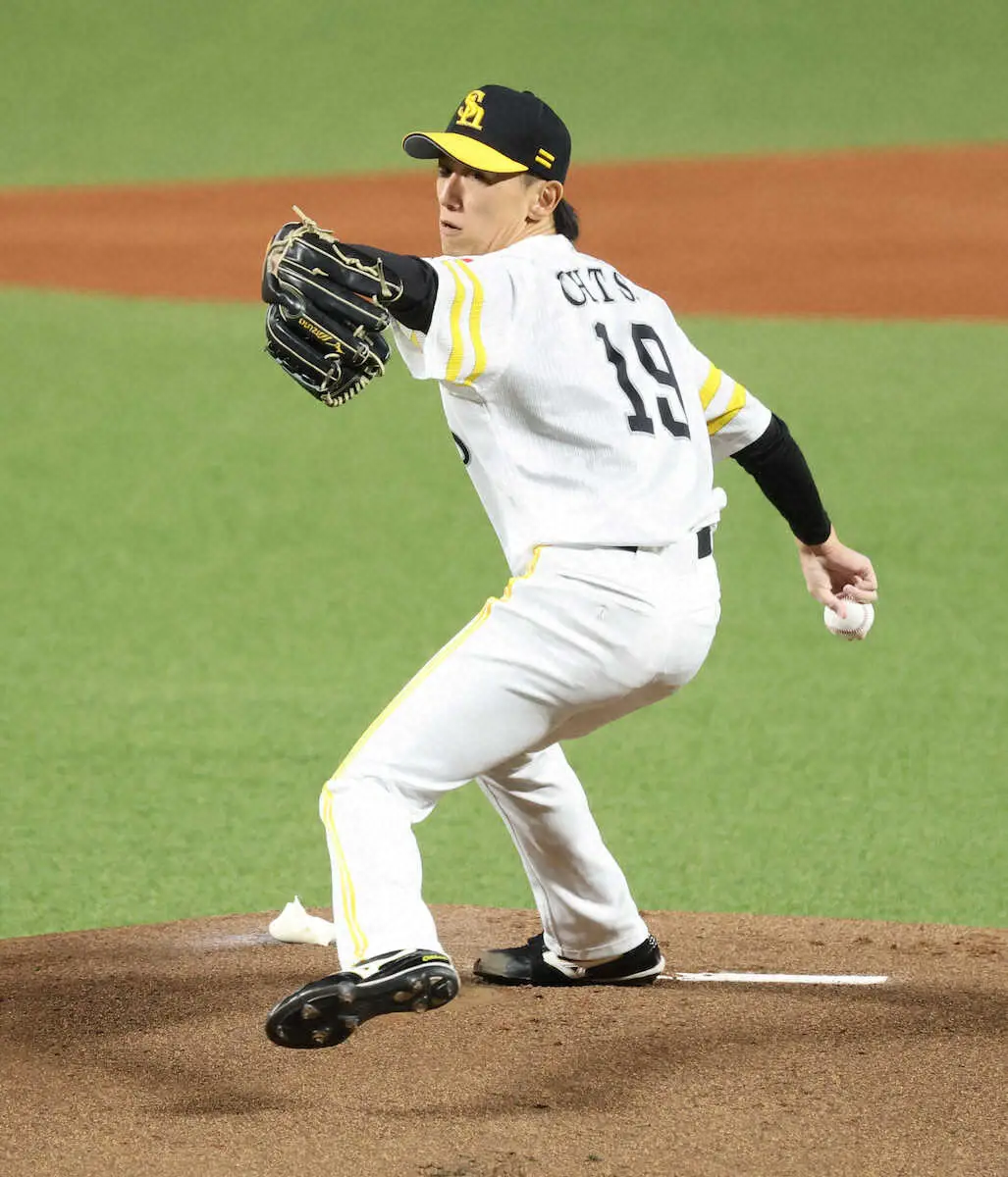 【画像・写真】ソフトバンク・大津亮介　年またぎの8連勝！「割り切って投げた」8安打浴びるも7回零封4勝目