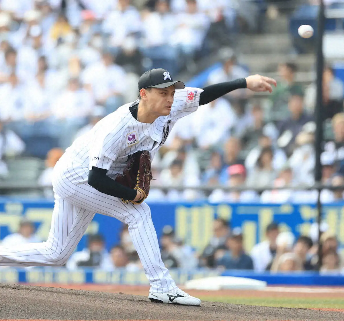 【画像・写真】ロッテ・毛利海大、開幕戦以来のプロ2勝目　ドラ1左腕、自身最多103球の7回無失点熱投