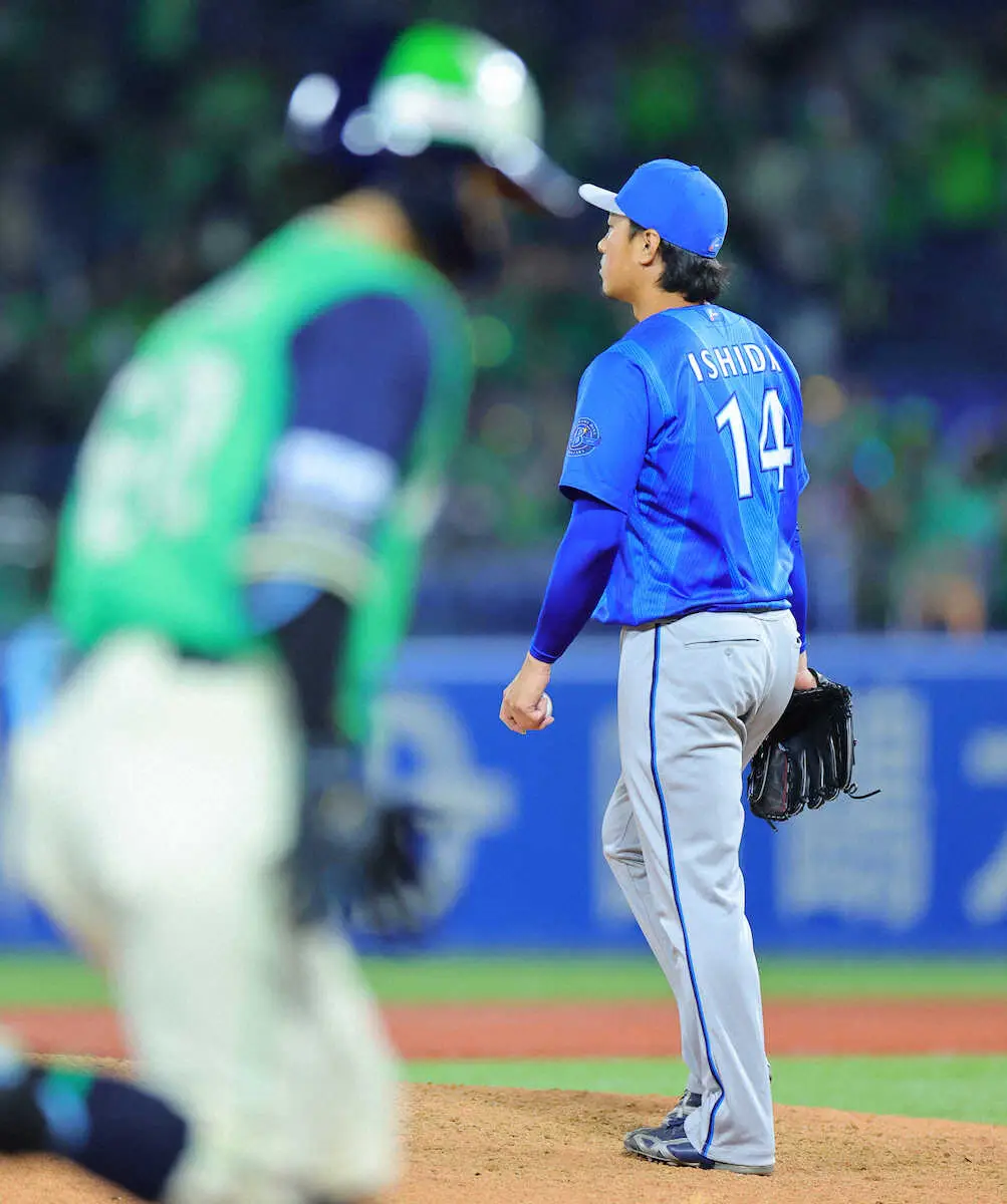 【画像・写真】DeNA・石田健大　約2年ぶりの復活登板「石田コール」も先頭打者に被弾…左肩故障乗り越え