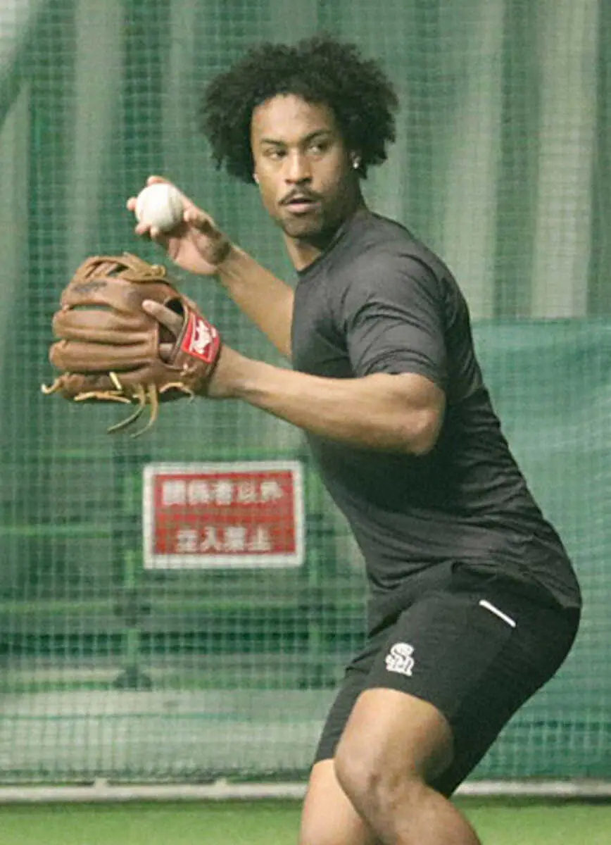【画像・写真】ソフトバンク・ダウンズ　5月下旬の実戦復帰へ順調　右ふくらはぎ痛が回復