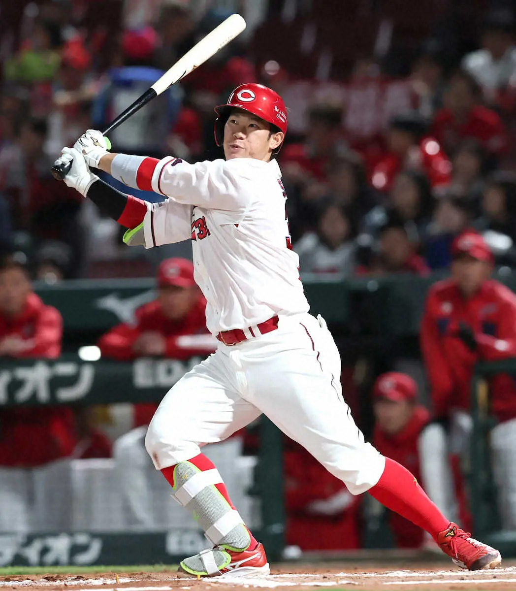【画像・写真】広島・坂倉将吾　「言われたところで頑張るだけ」新井監督が三塁起用構想　一塁モンテロと同時起用へ