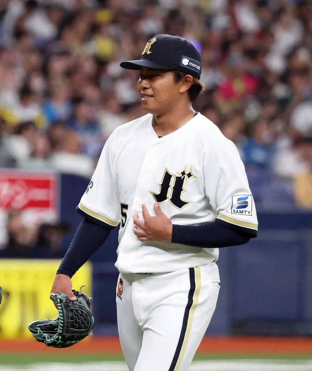 【画像・写真】オリックス　プロ初登板初先発の宮国凌空は3回2失点で降板　球団史上2人目の快挙はならず