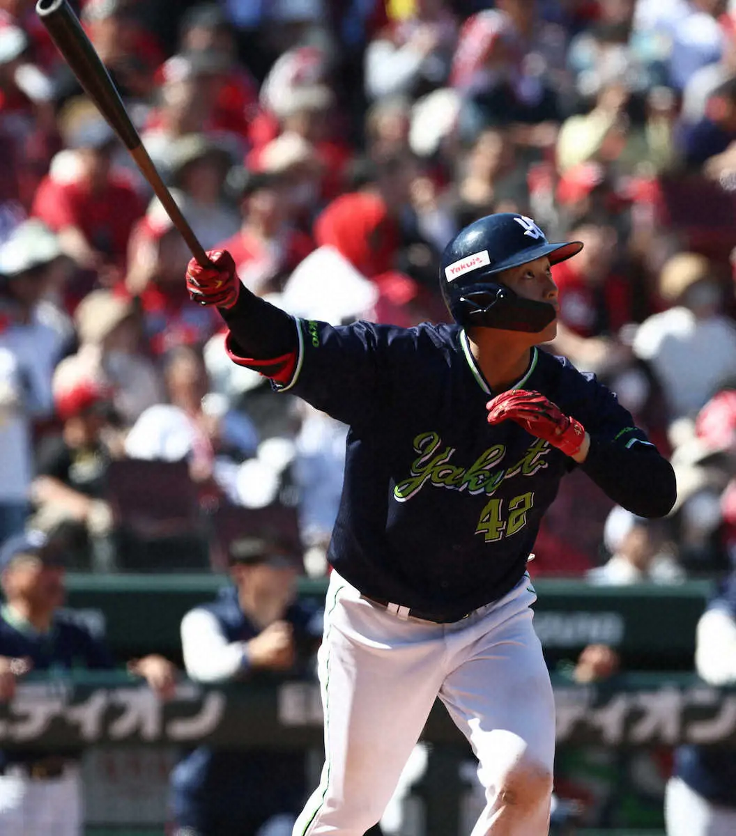 【画像・写真】ヤクルト・沢井廉が今季1号　前日先発も3打席無安打で途中交代「昨日の反省を生かして打つことができた」