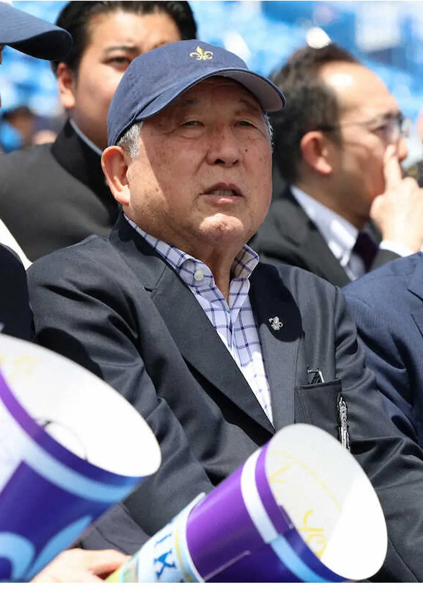 【画像・写真】立大　約60年ぶりの新応援歌お披露目！1年・道本リーグ戦初勝利　徳光アナも観戦