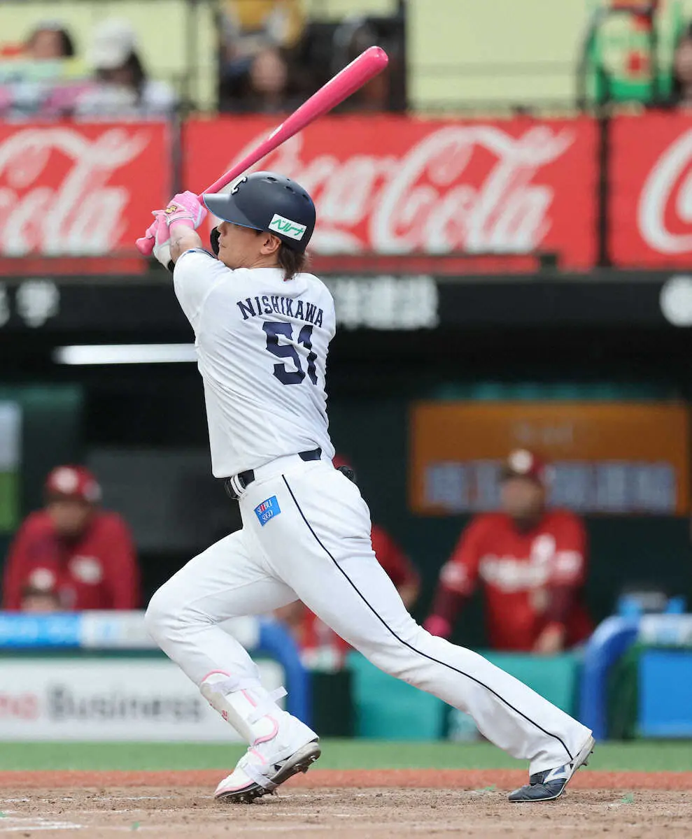 【画像・写真】NPB通算11万1111号は西武・西川！　今季1号は縁起のいい「1」並びのメモリアル弾！
