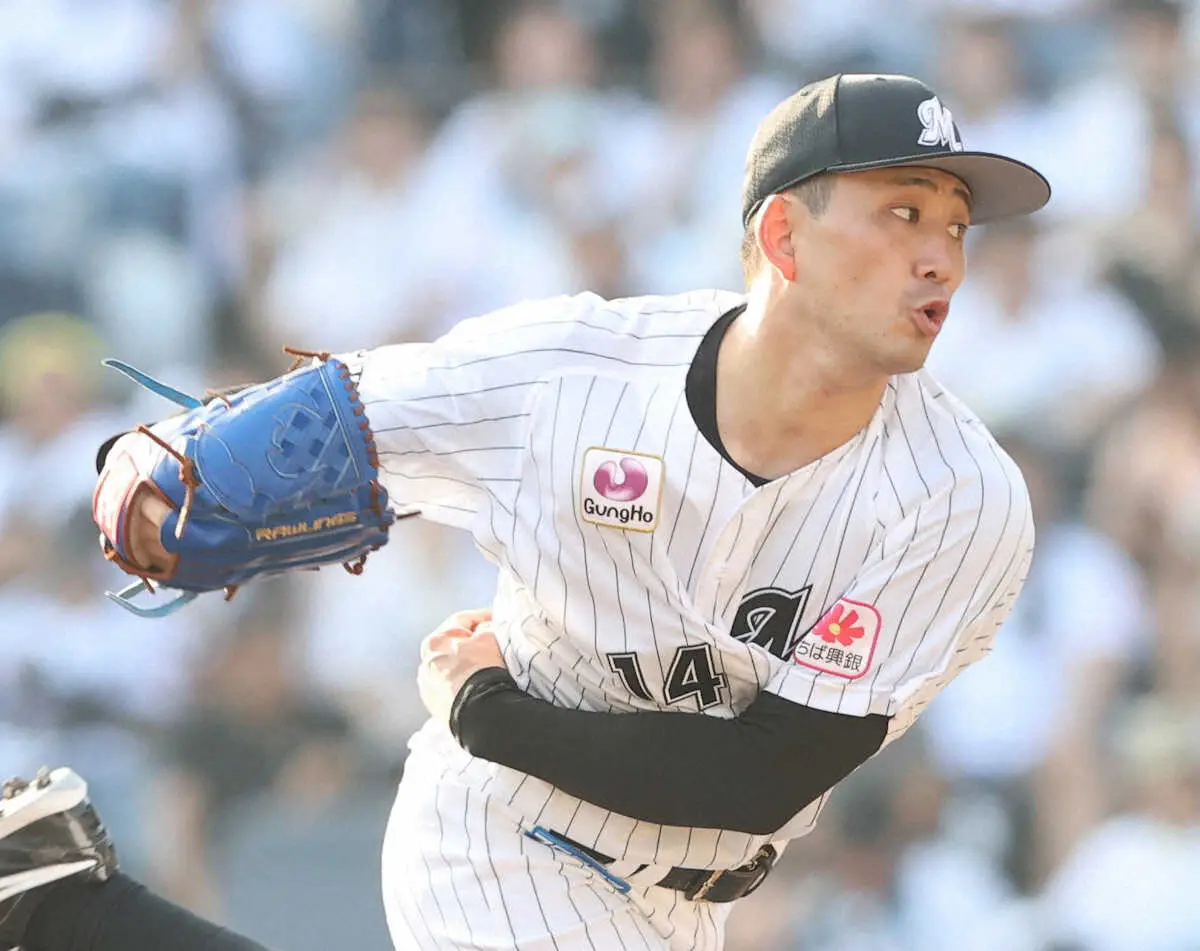 【画像・写真】ロッテ・小島　13日の日本ハム戦に先発「しっかり戦っていく姿勢を見せられたら」