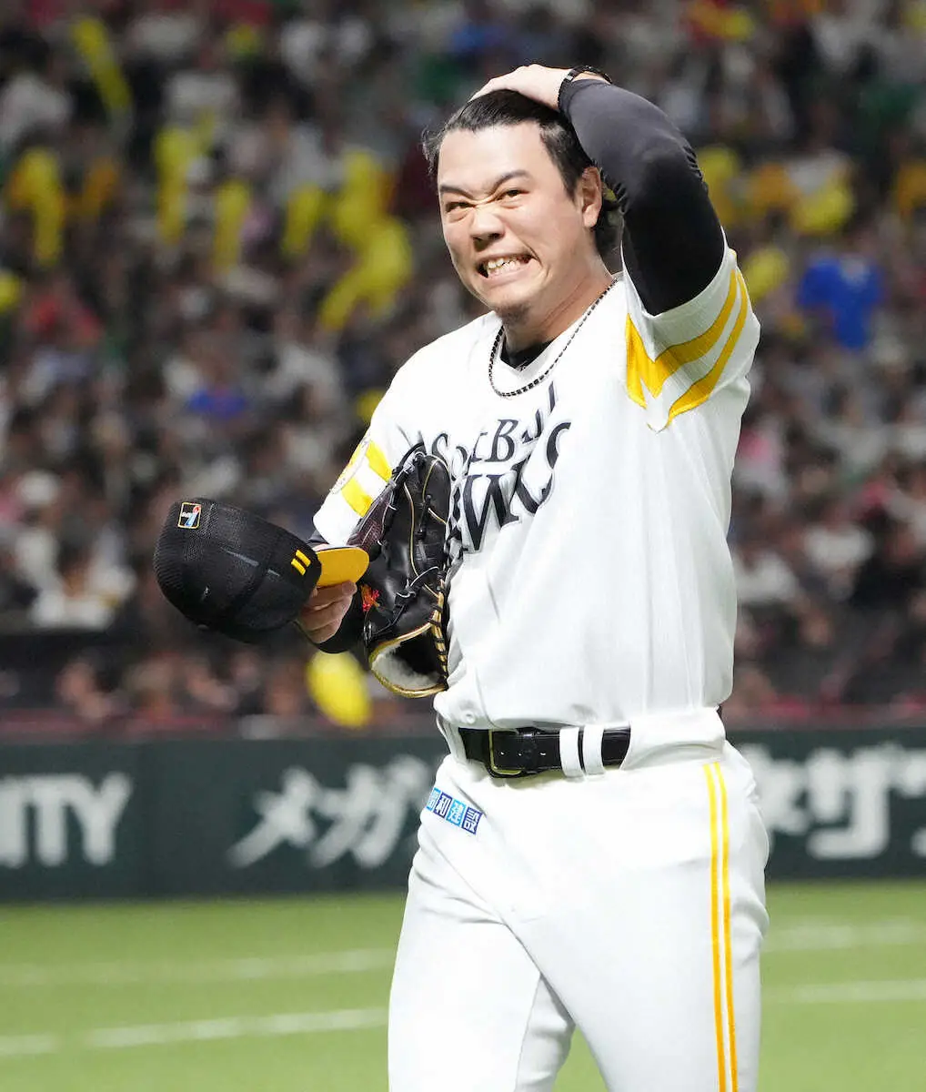 【画像・写真】ソフトバンク　あぁ3位後退…2対1の大型トレードで注目も3度目の零敗と試合は目立てず