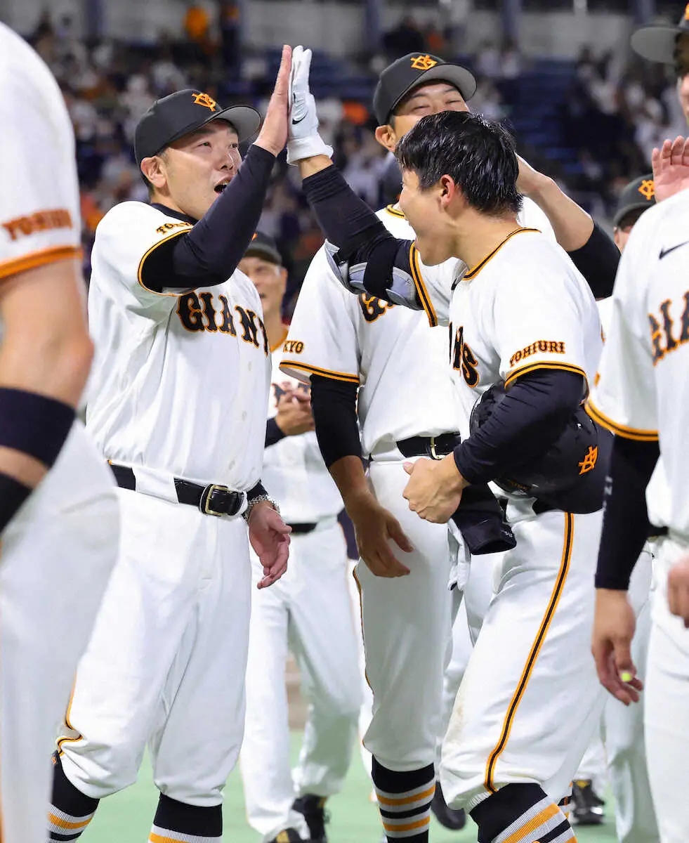 【画像・写真】なぜ？　巨人が今季初のサヨナラ勝ちも試合前の3位から4位に後退　DeNAに勝率“7毛差”