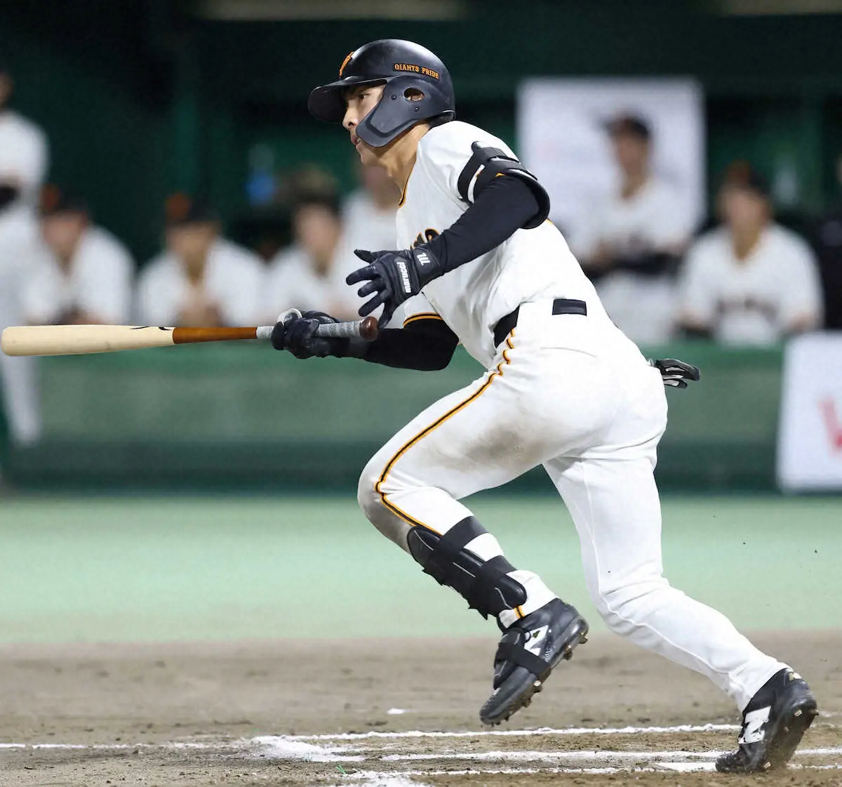 【画像・写真】巨人・平山功太がプロ初の1試合3安打　7回には値千金の同点適時打「執念。気持ちで打った」