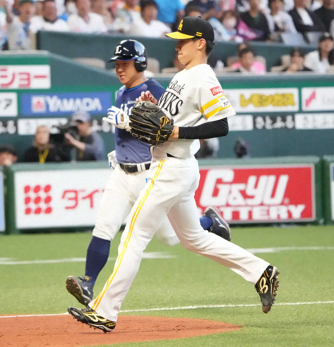【画像・写真】ソフトバンク・藤原大翔　1軍初登板初先発は4回2失点「反省を生かして、もっといい投球を」