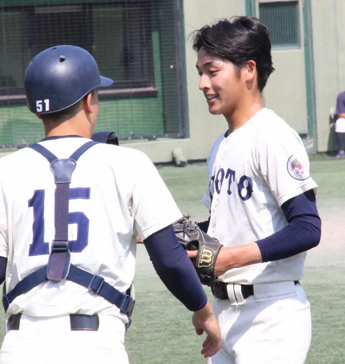 【画像・写真】【大学野球】京大「異色経歴」投手が初先発　軟式サークル→硬式再挑戦で驚速デビュー、首位関大にも力投