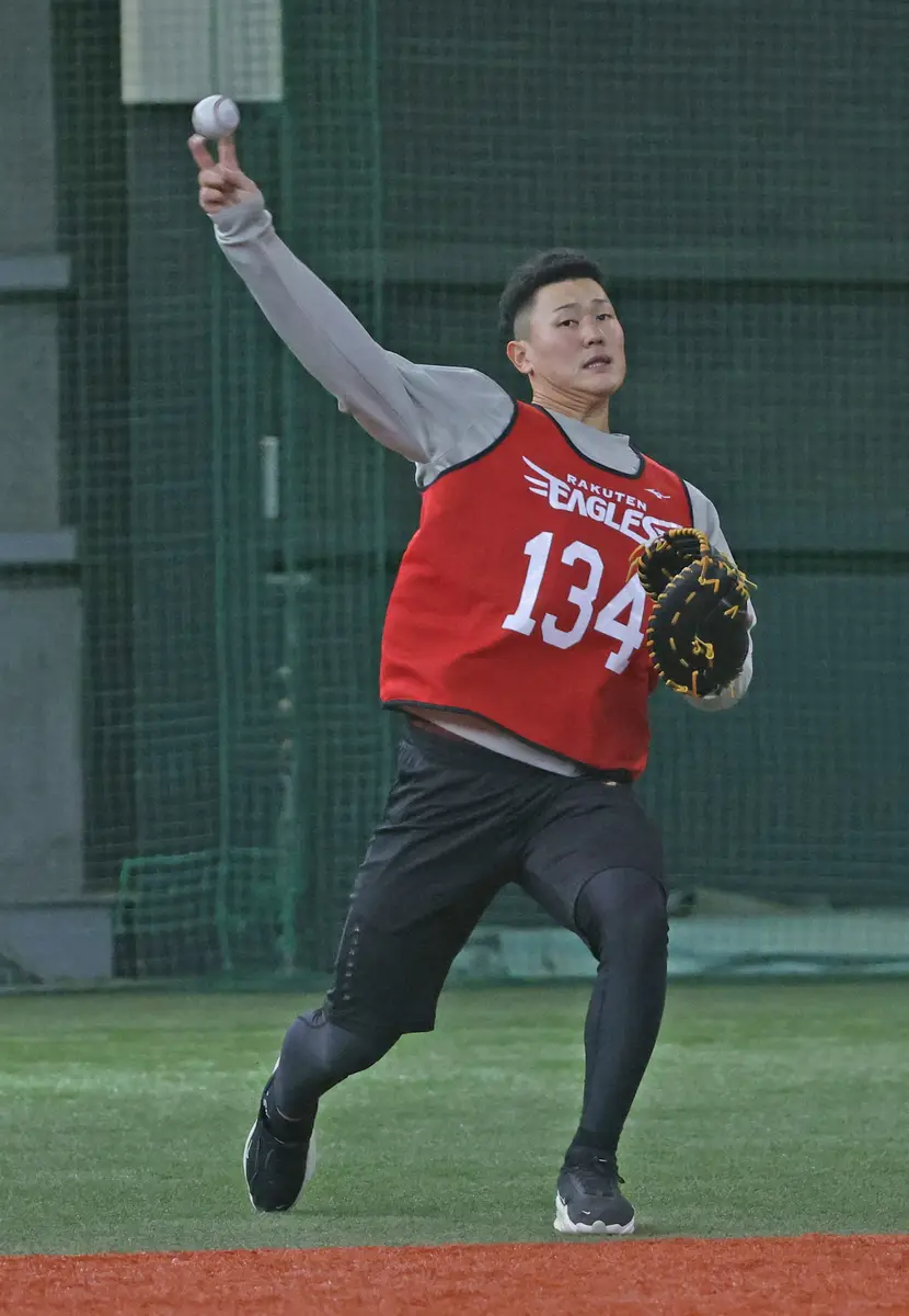 【画像・写真】楽天・金子京介が1軍初昇格　ファームで7本塁打！今月15日に支配下登録