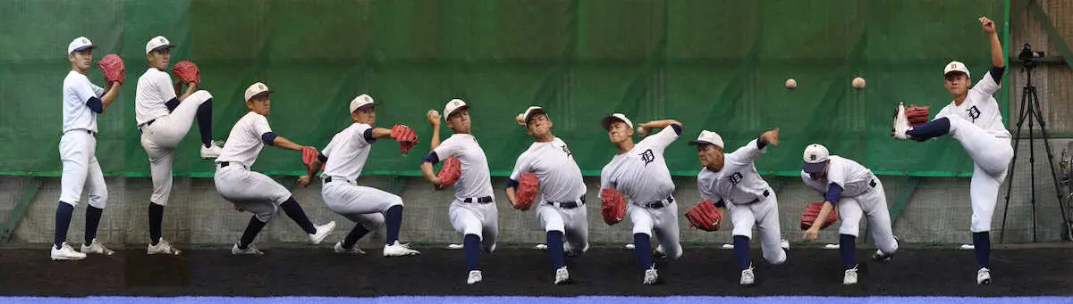 【画像・写真】【密着】なぜ高岡第一・前田侑大はU18合宿で評価を上げられたのか　細身で「世代最速左腕」になれた根拠