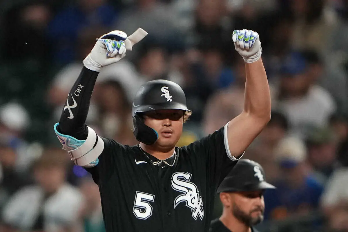 【画像・写真】18日（日本時間19日）の試合で安打を放ったホワイトソックス・村上（AP）