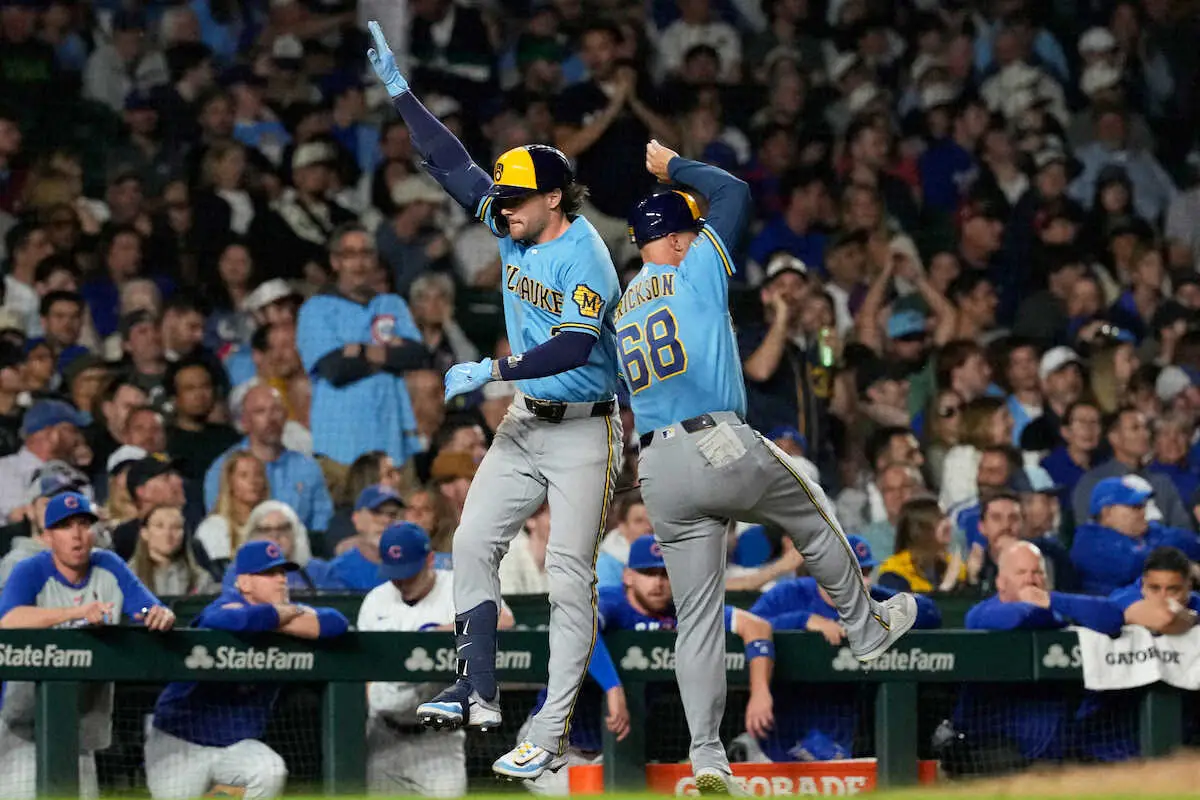 【画像・写真】“怪物”ミジオロウスキー6回8Kで4勝目　5月は24回1/3無失点　ブルワーズはカブスに連勝で首位