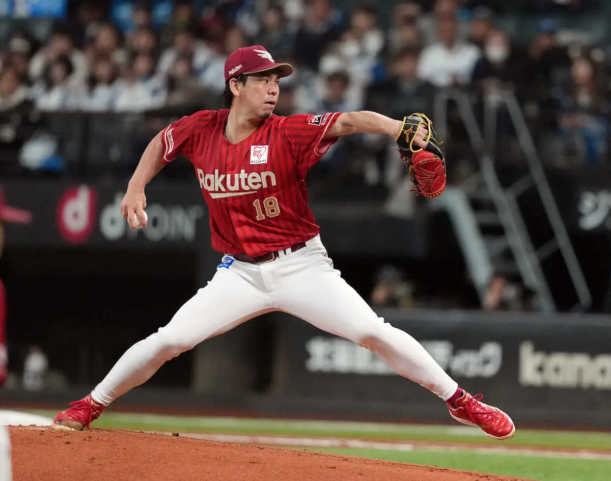 【画像・写真】楽天・前田健太　NPB復帰1勝またお預け…3回途中2失点「早い回での降板となり申し訳ない」