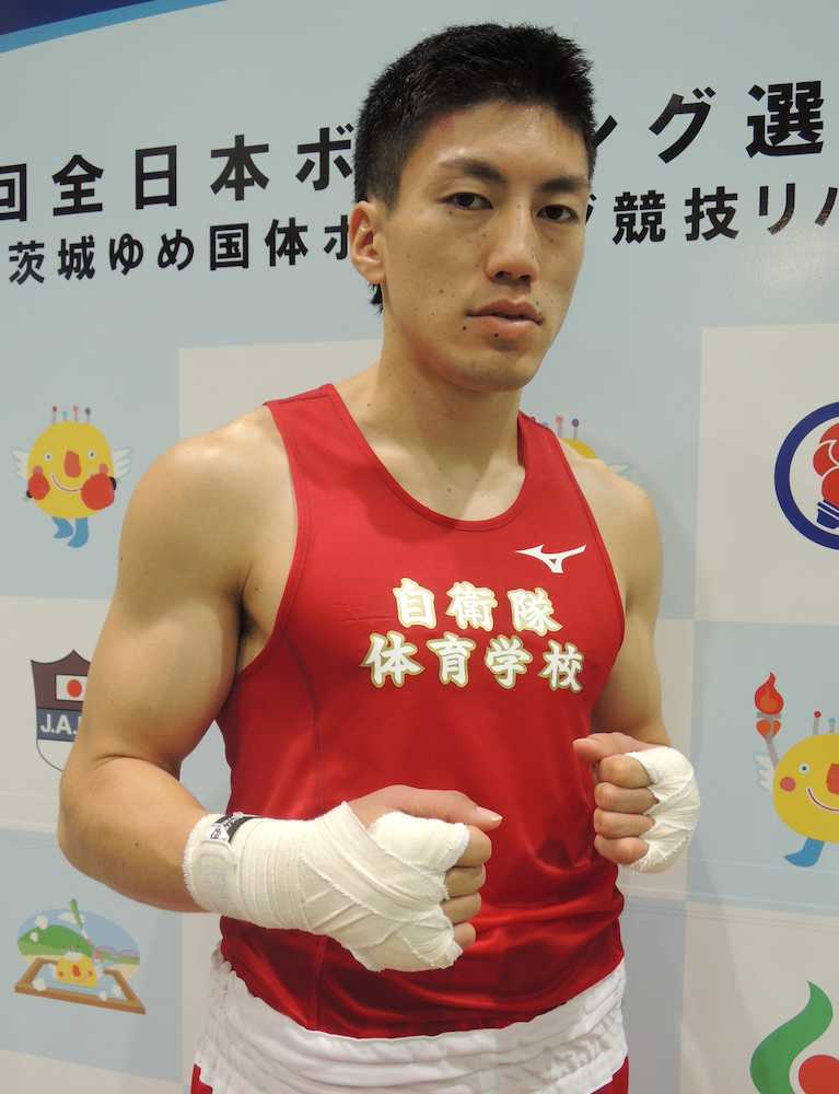 ＜全日本ボクシング選手権＞ライトウェルター級で優勝した成松大介