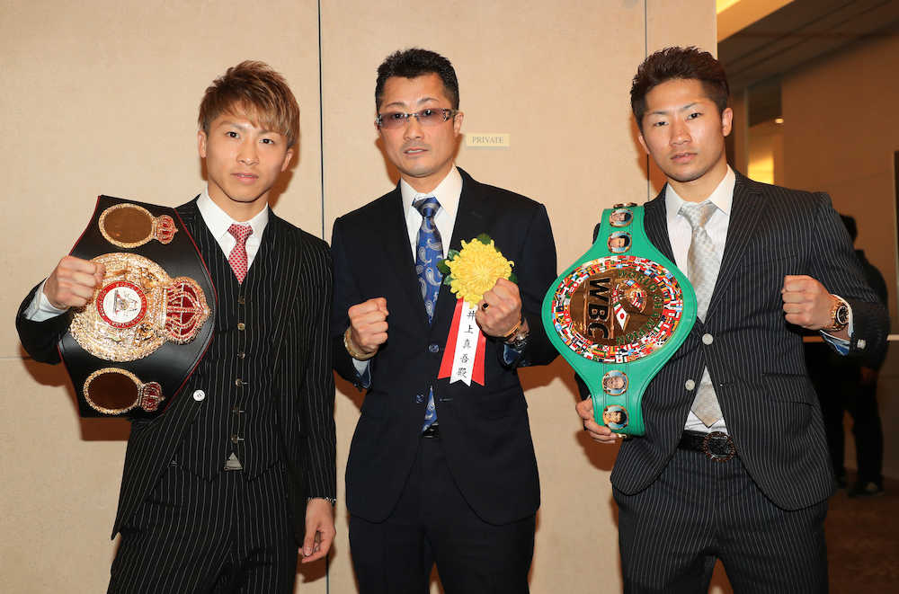 【画像・写真】尚弥、満票ＭＶＰ＆ＫＯ賞の２冠！ＷＢＳＳ制覇へ「準備着々」