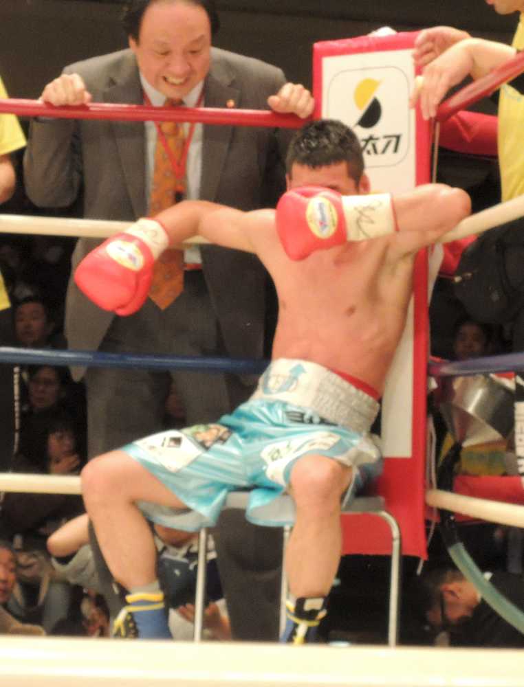 【画像・写真】堀川謙一　３年２カ月ぶり王座返り咲き涙　来月３９歳「ボクサーっていうのはゴールが逃げていく」