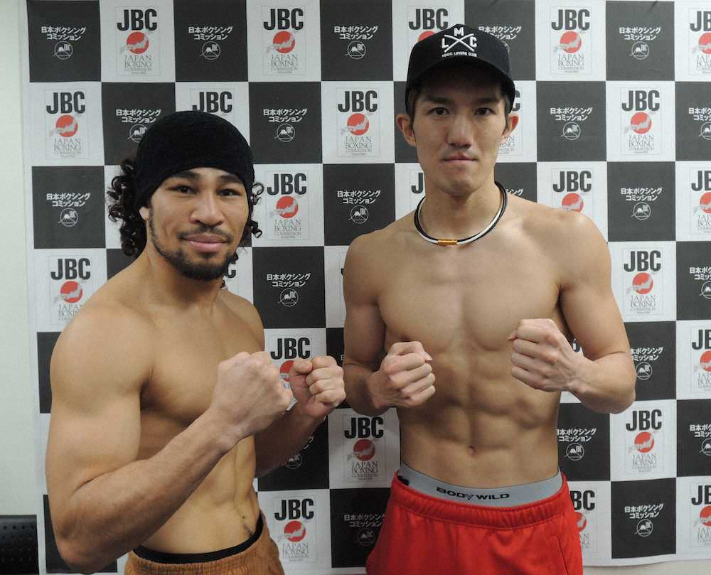 【画像・写真】細川バレンタイン、14cm身長差何の！尚弥いとこ・浩樹とV3戦「勝つための練習してきた」